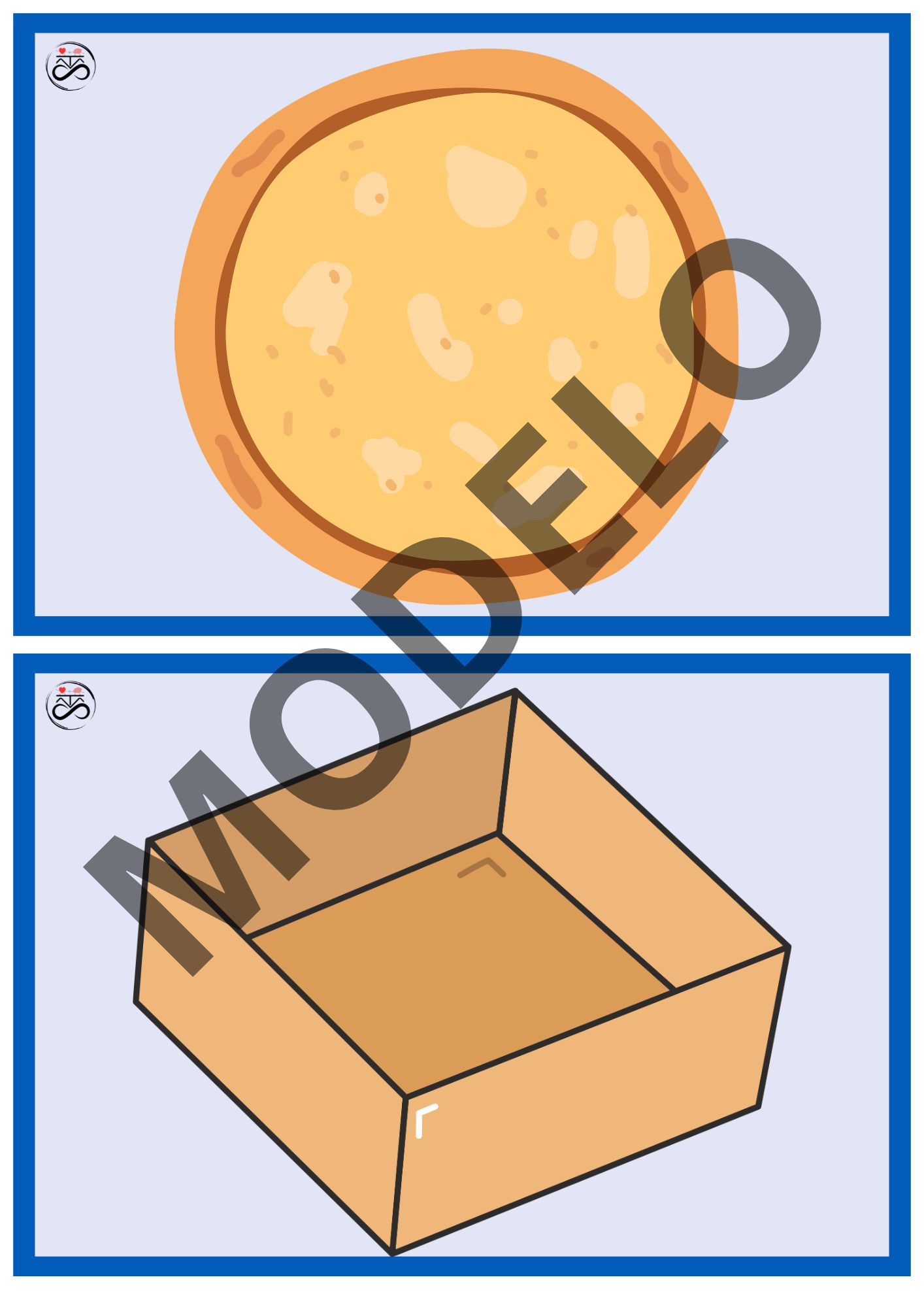 Pranchas / Complete as imagens com massinha de modelar