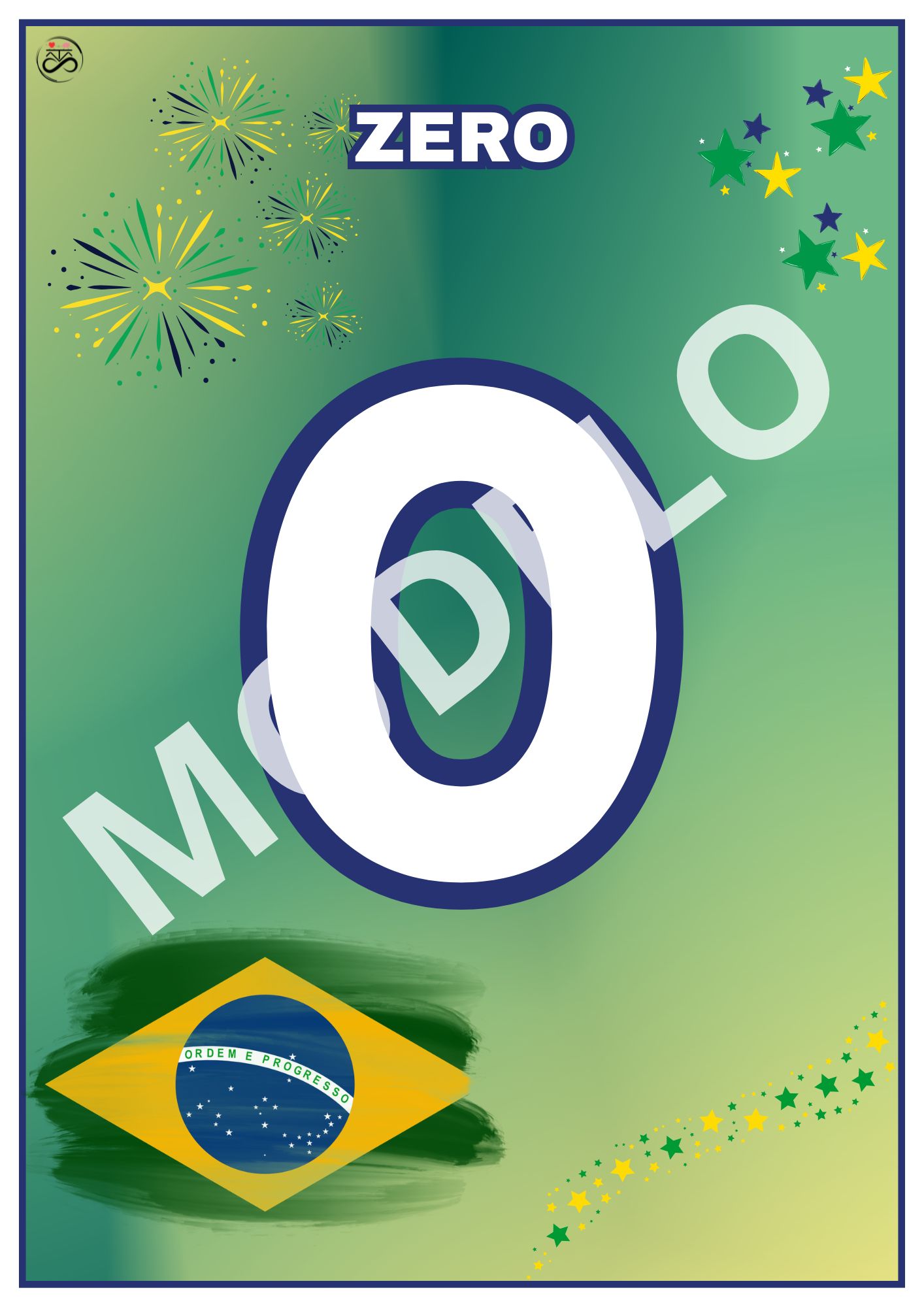 Sequência numérica 0 a 30 / Tema: Rumo ao hexa