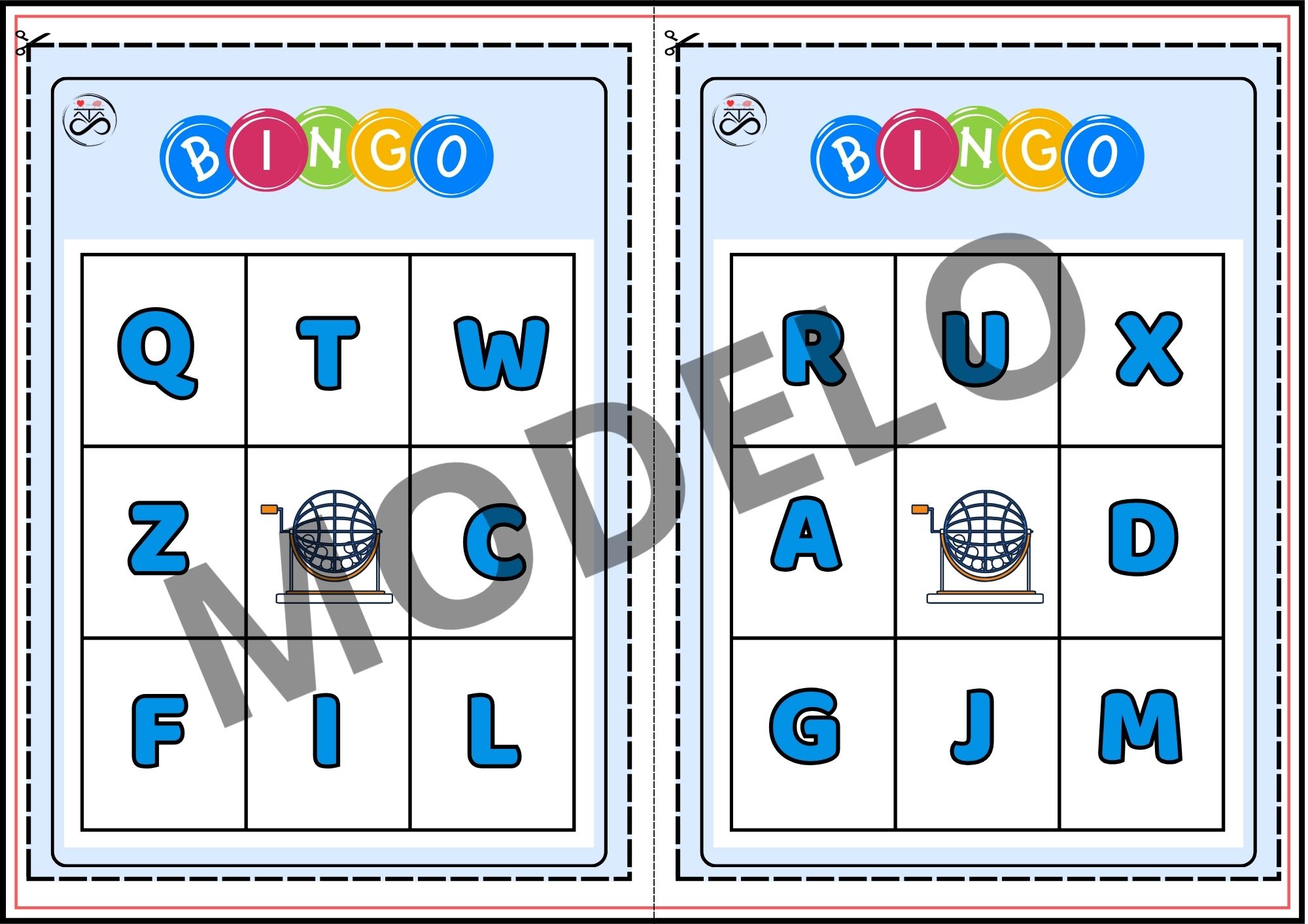 Jogo: Bingo de letras