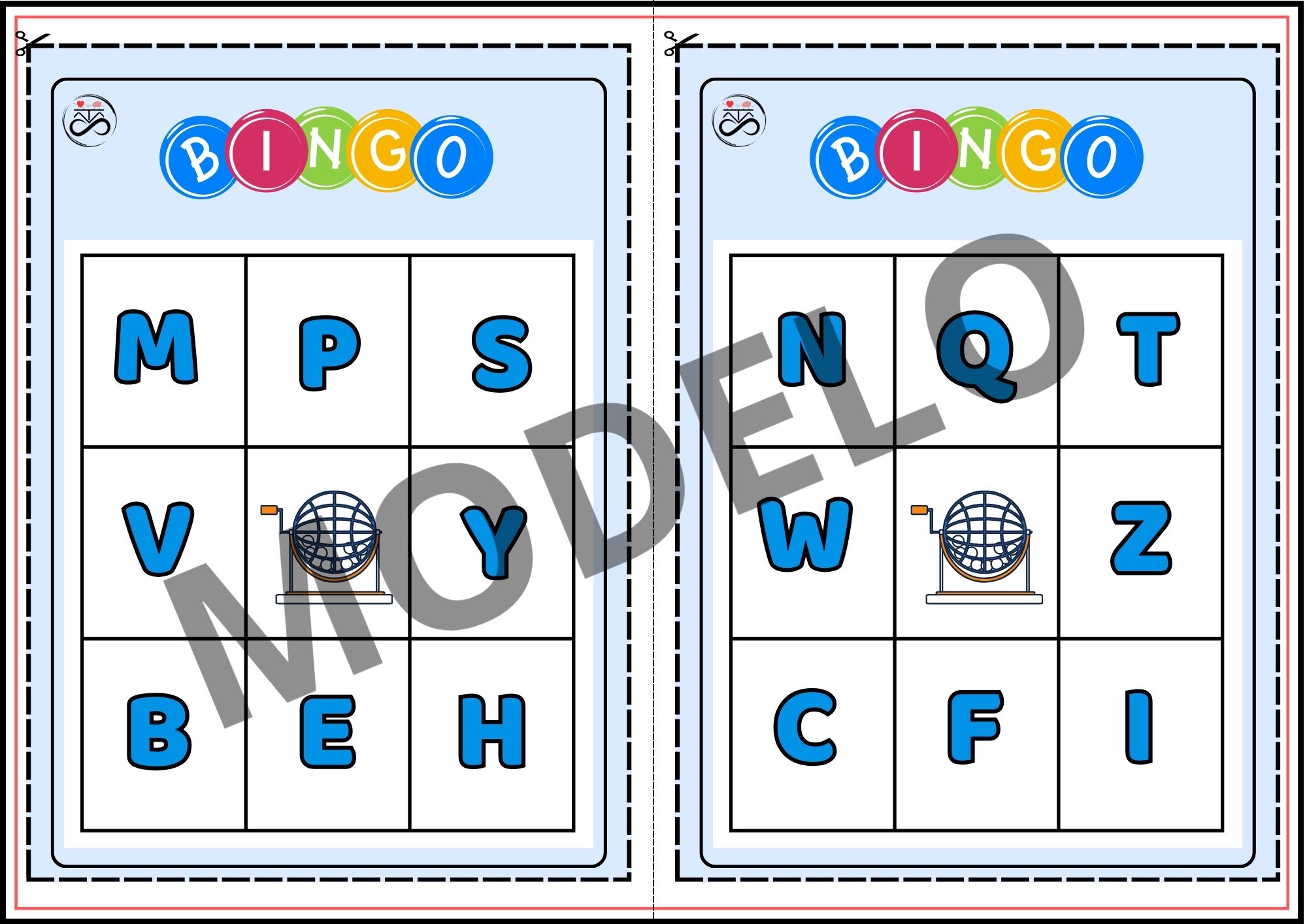 Jogo: Bingo de letras