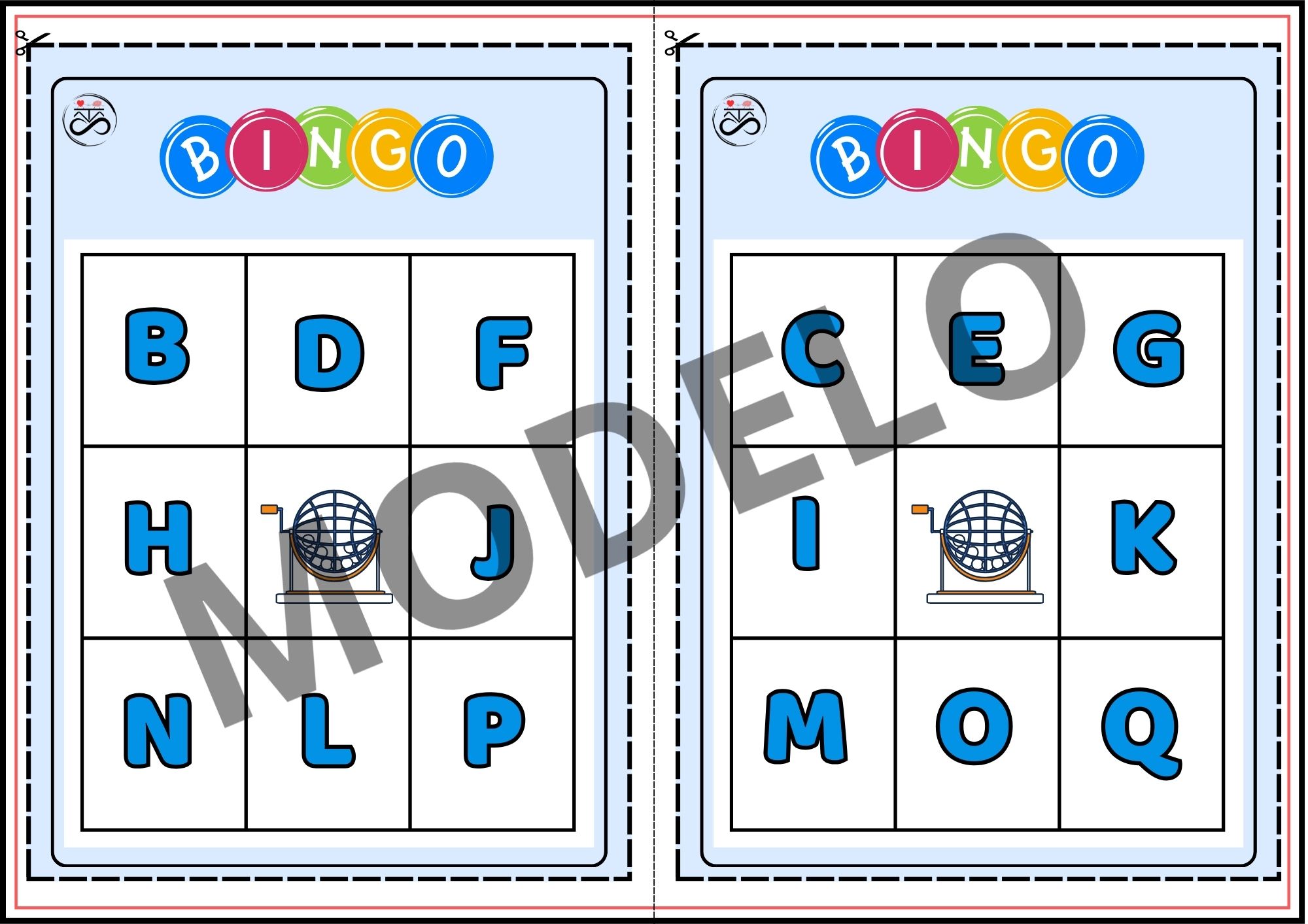 Jogo: Bingo de letras