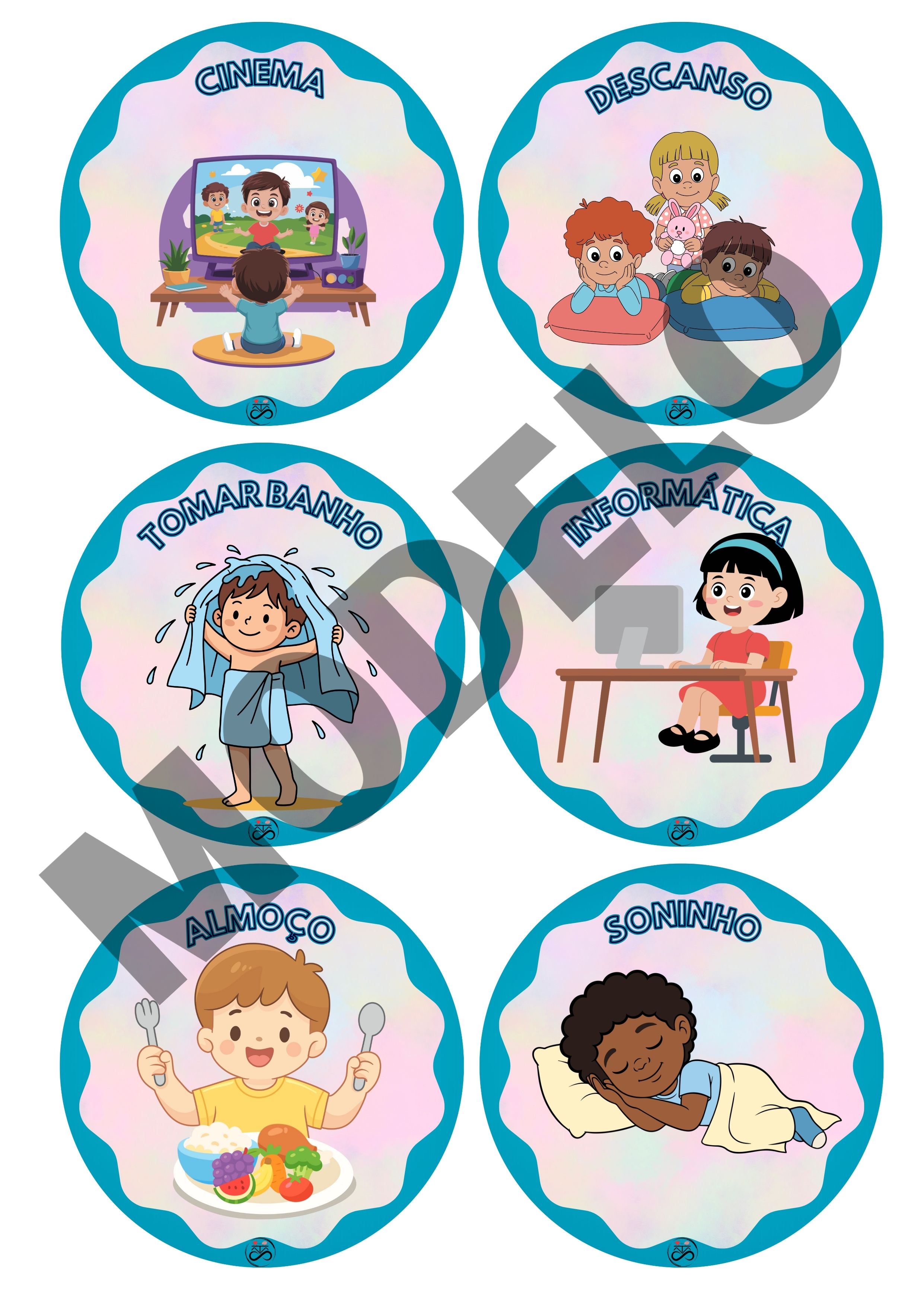 Rotina escolar / Educação Infantil