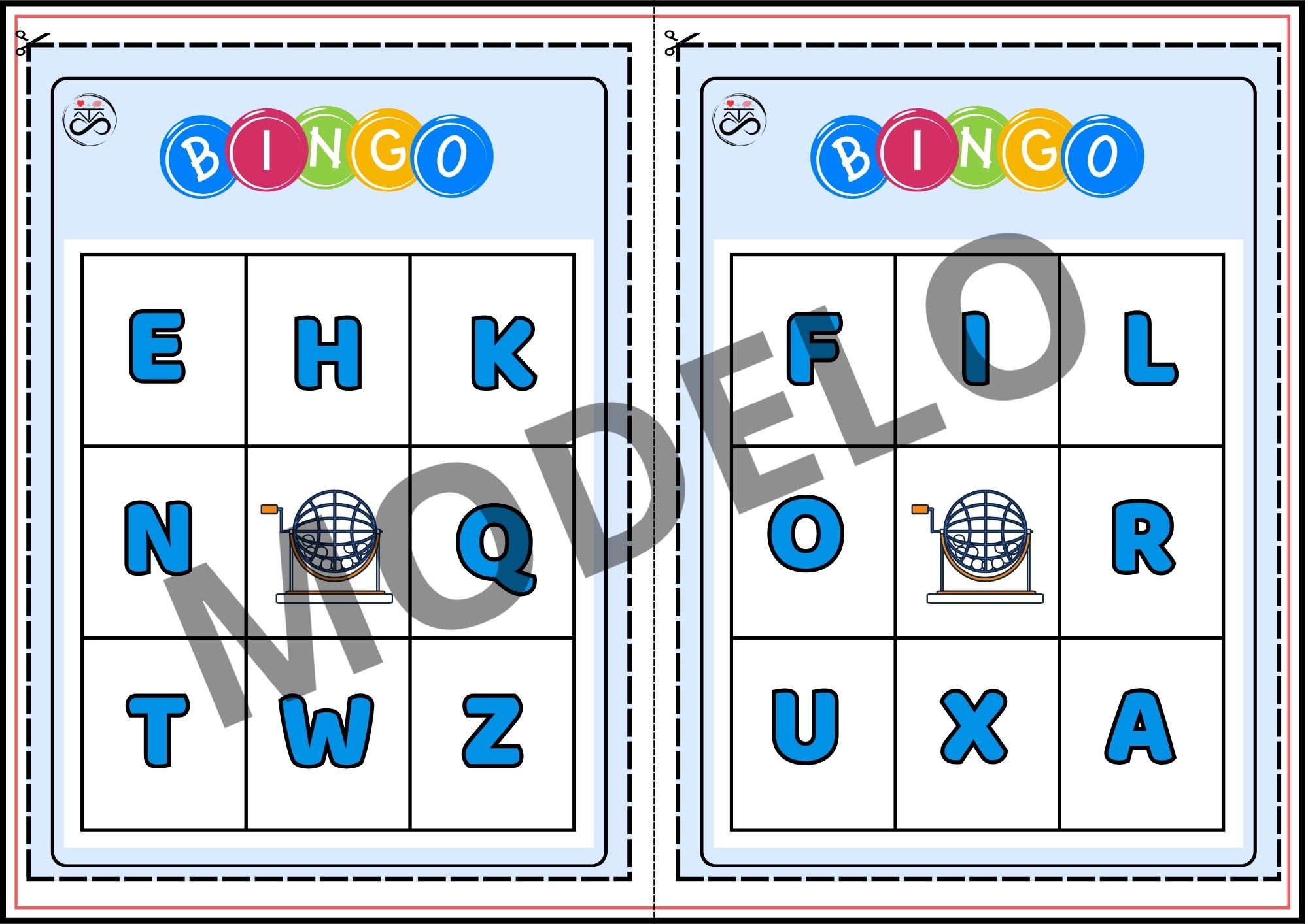 Jogo: Bingo de letras