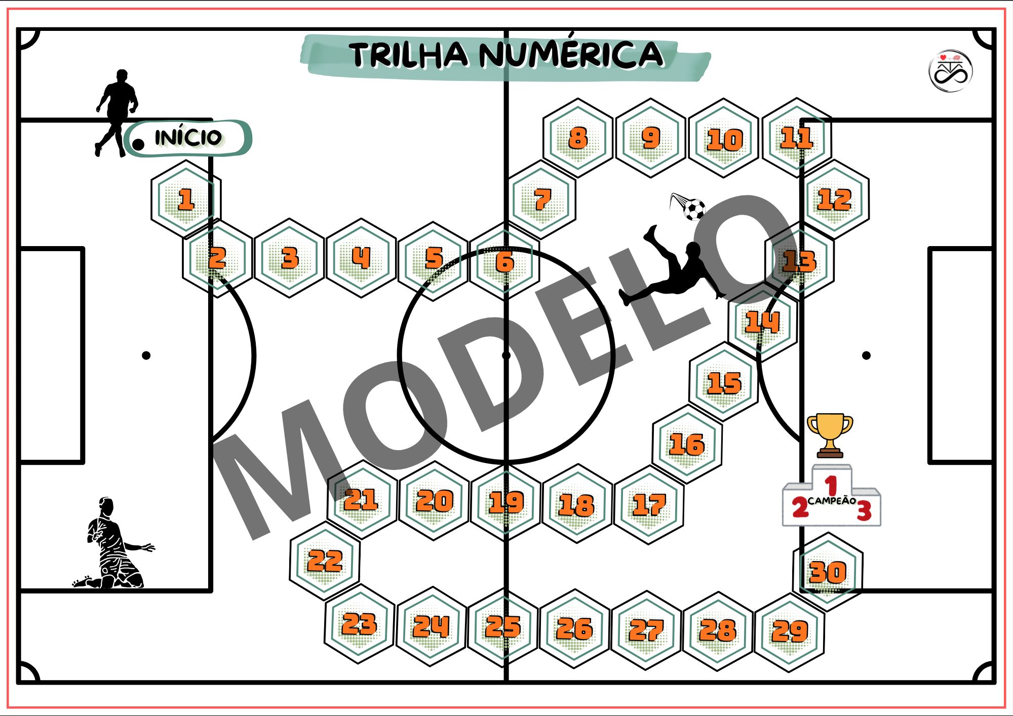 TRILHA NUMÉRICA ATÉ 30