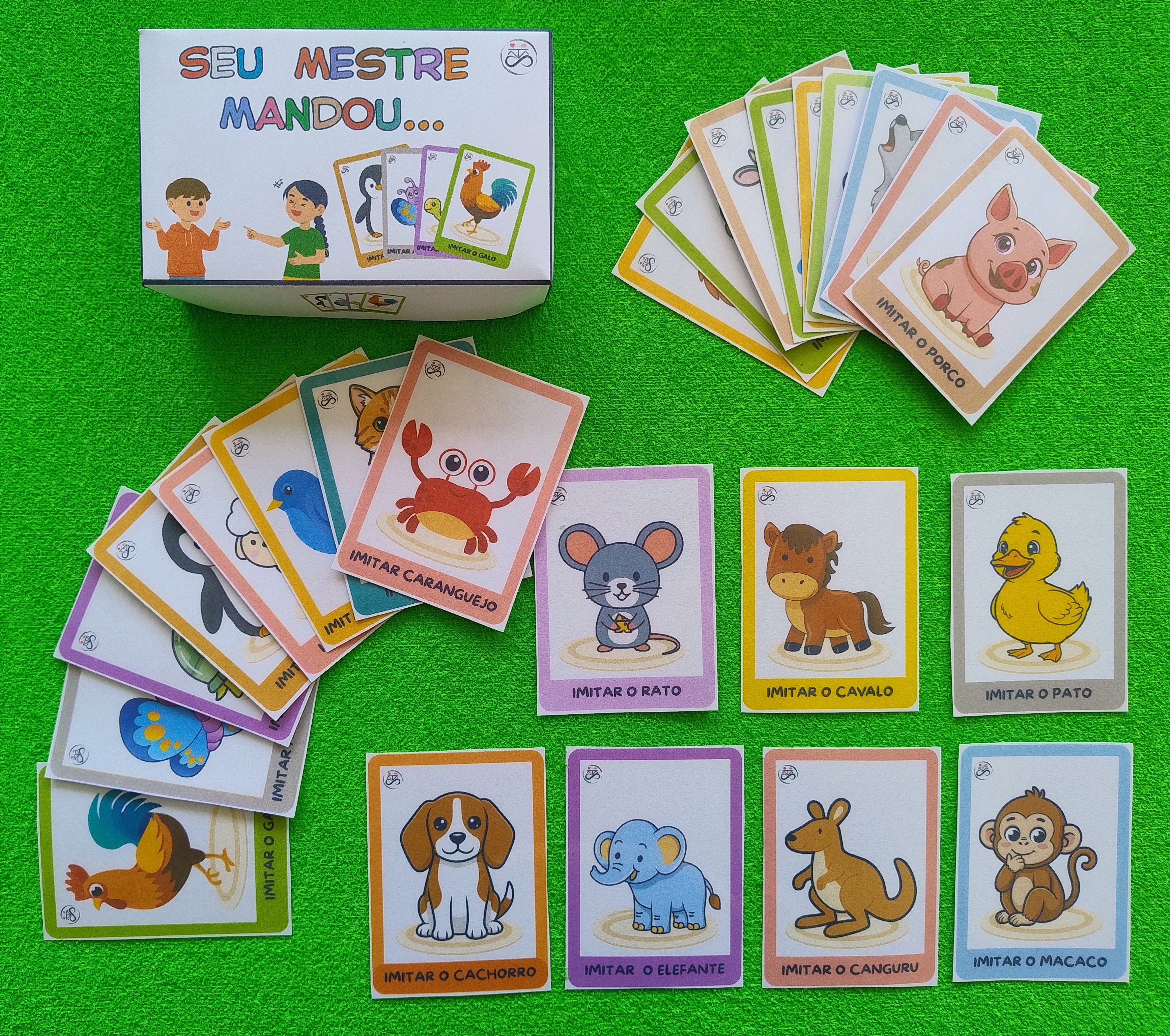 SEU MESTRE MANDOU... IMITAR OS ANIMAIS