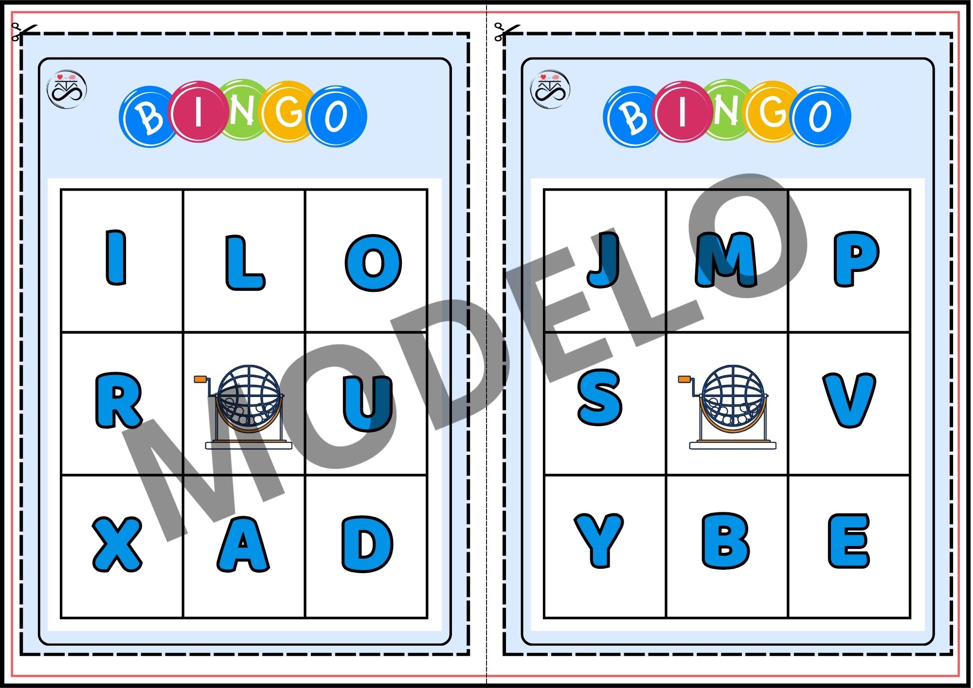 Jogo: Bingo de letras