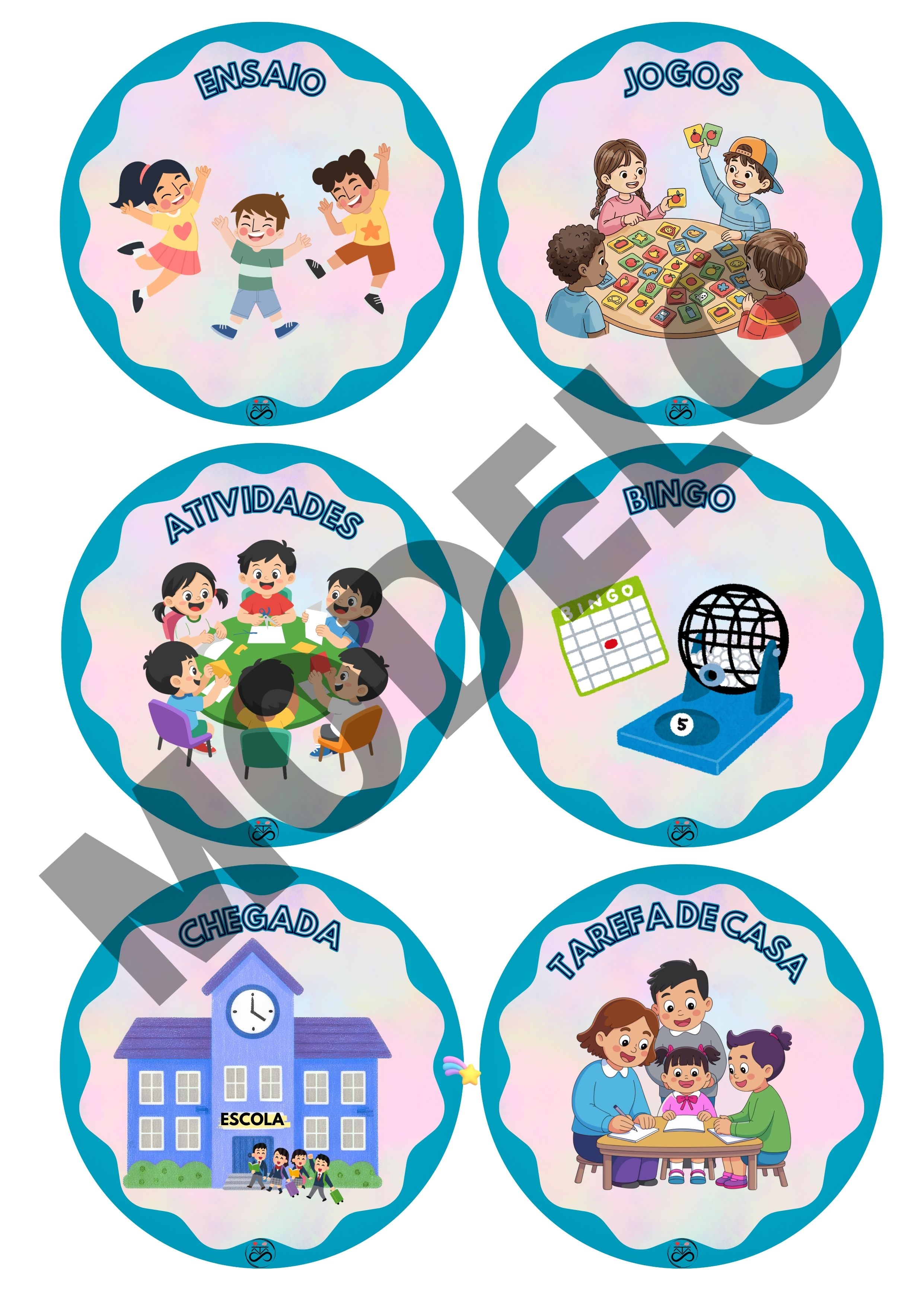 Rotina escolar / Educação Infantil