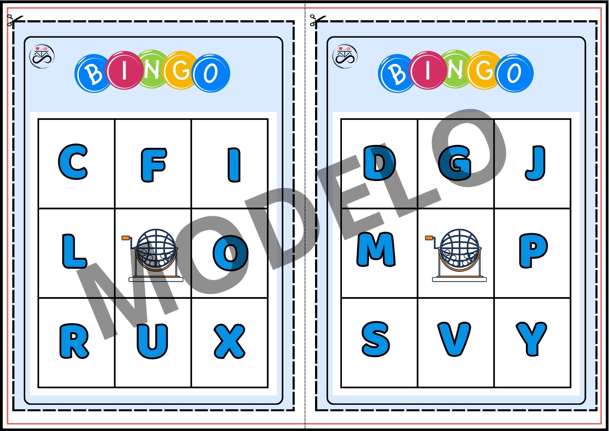 Jogo: Bingo de letras