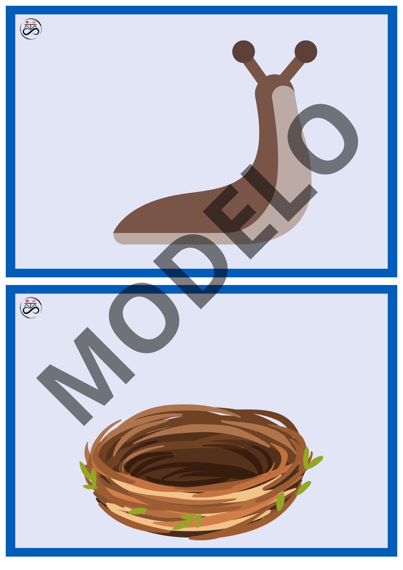 Pranchas / Complete as imagens com massinha de modelar