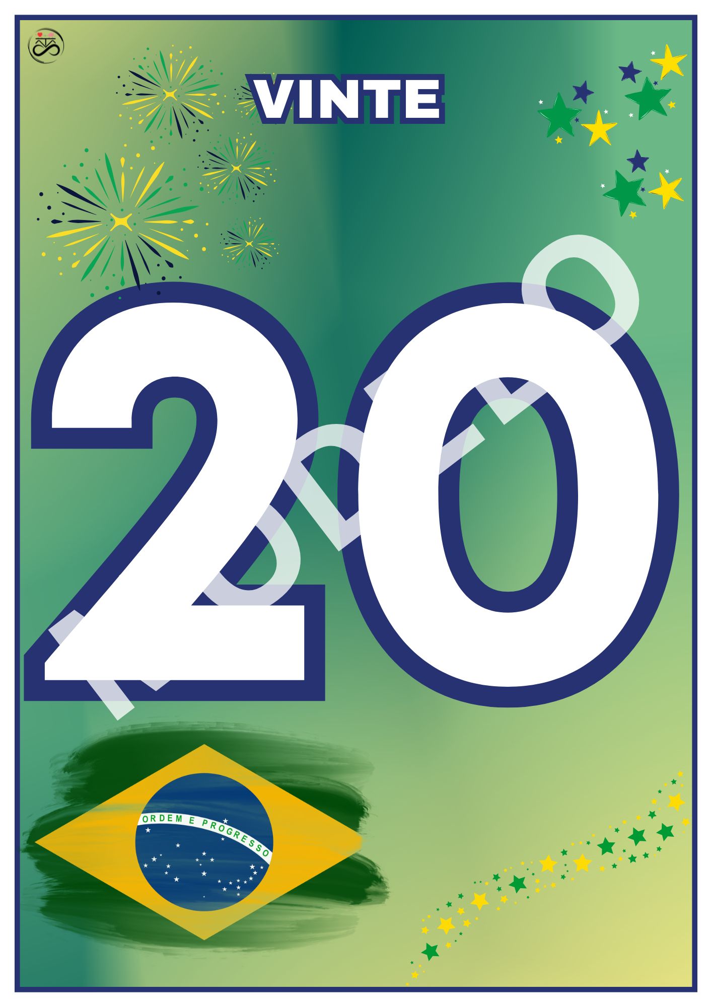 Sequência numérica 0 a 30 / Tema: Rumo ao hexa