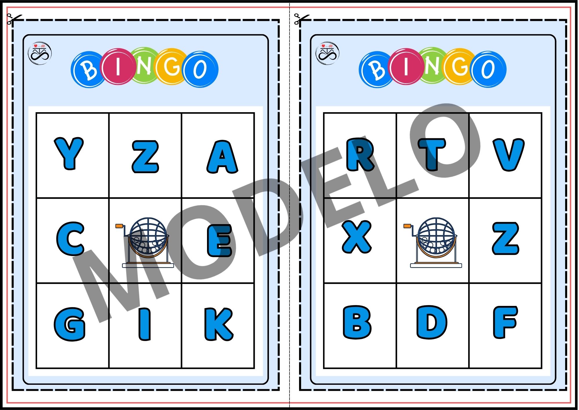 Jogo: Bingo de letras