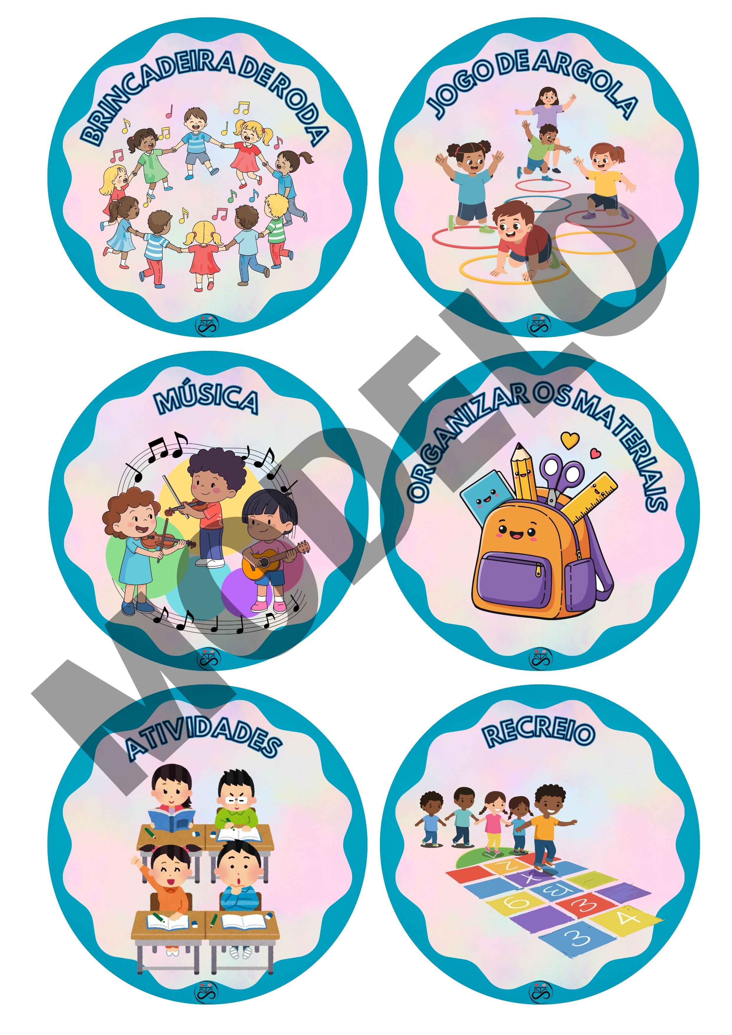 Rotina escolar / Educação Infantil