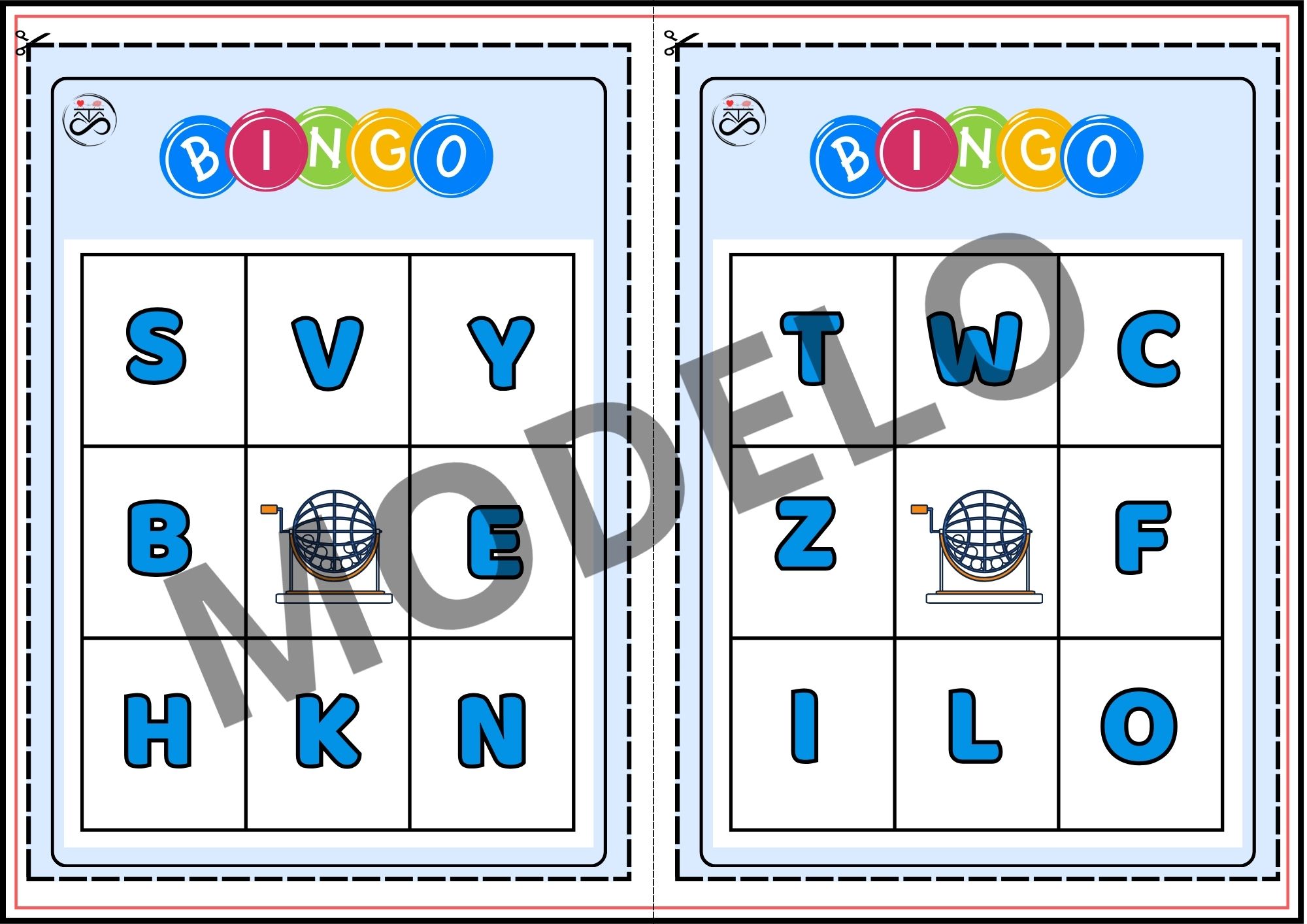 Jogo: Bingo de letras