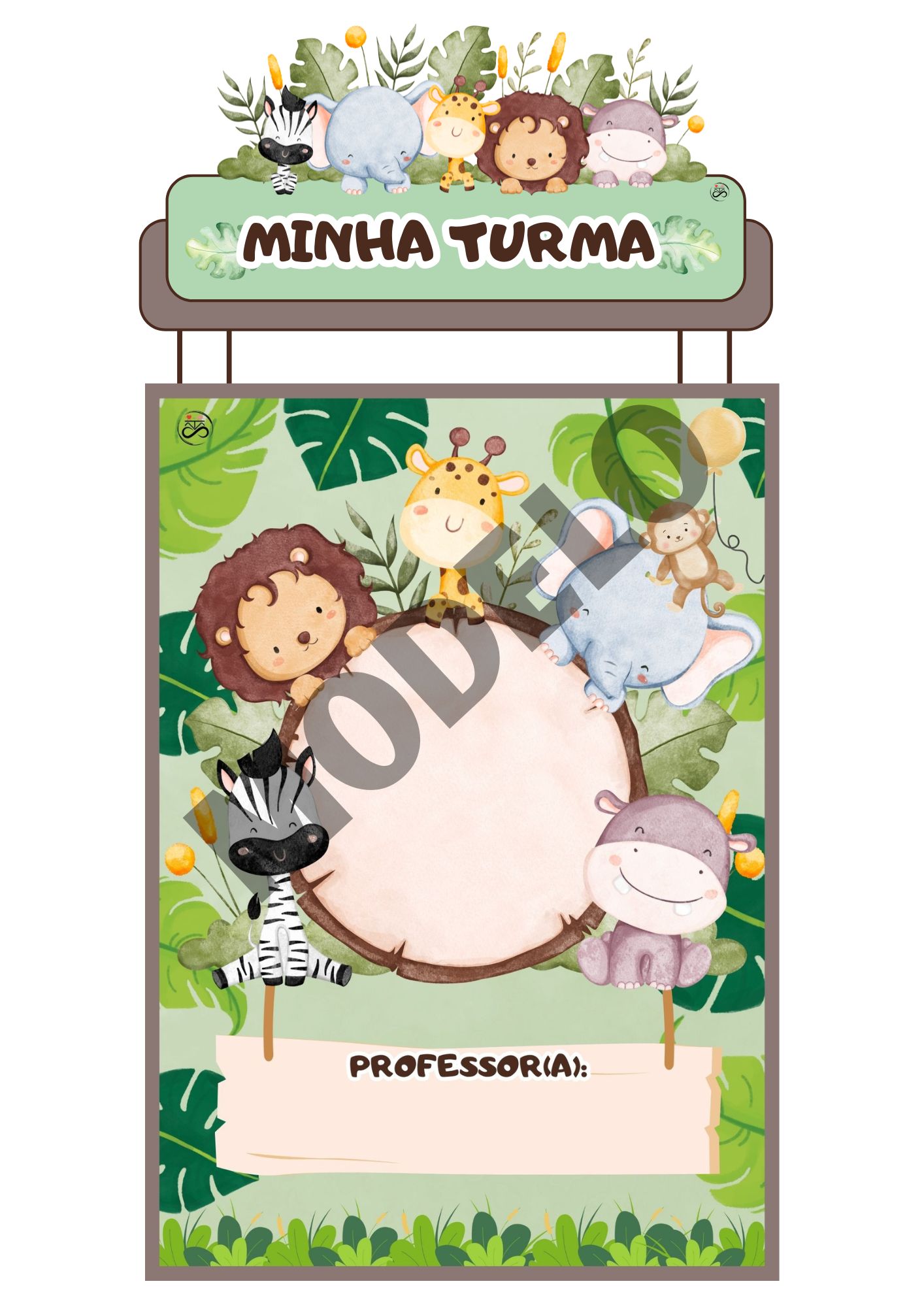 Painel para sala de aula (safari)