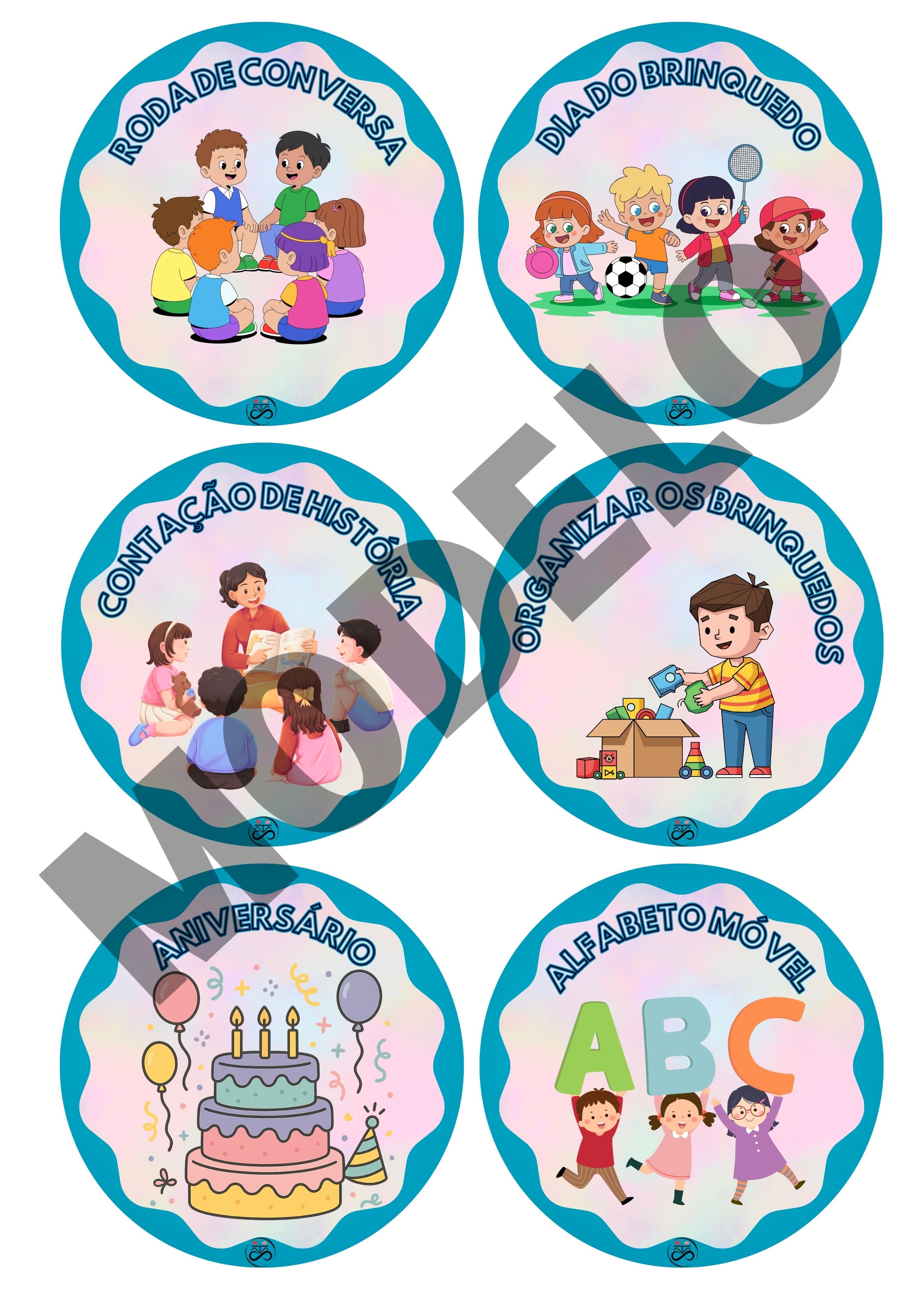Rotina escolar / Educação Infantil