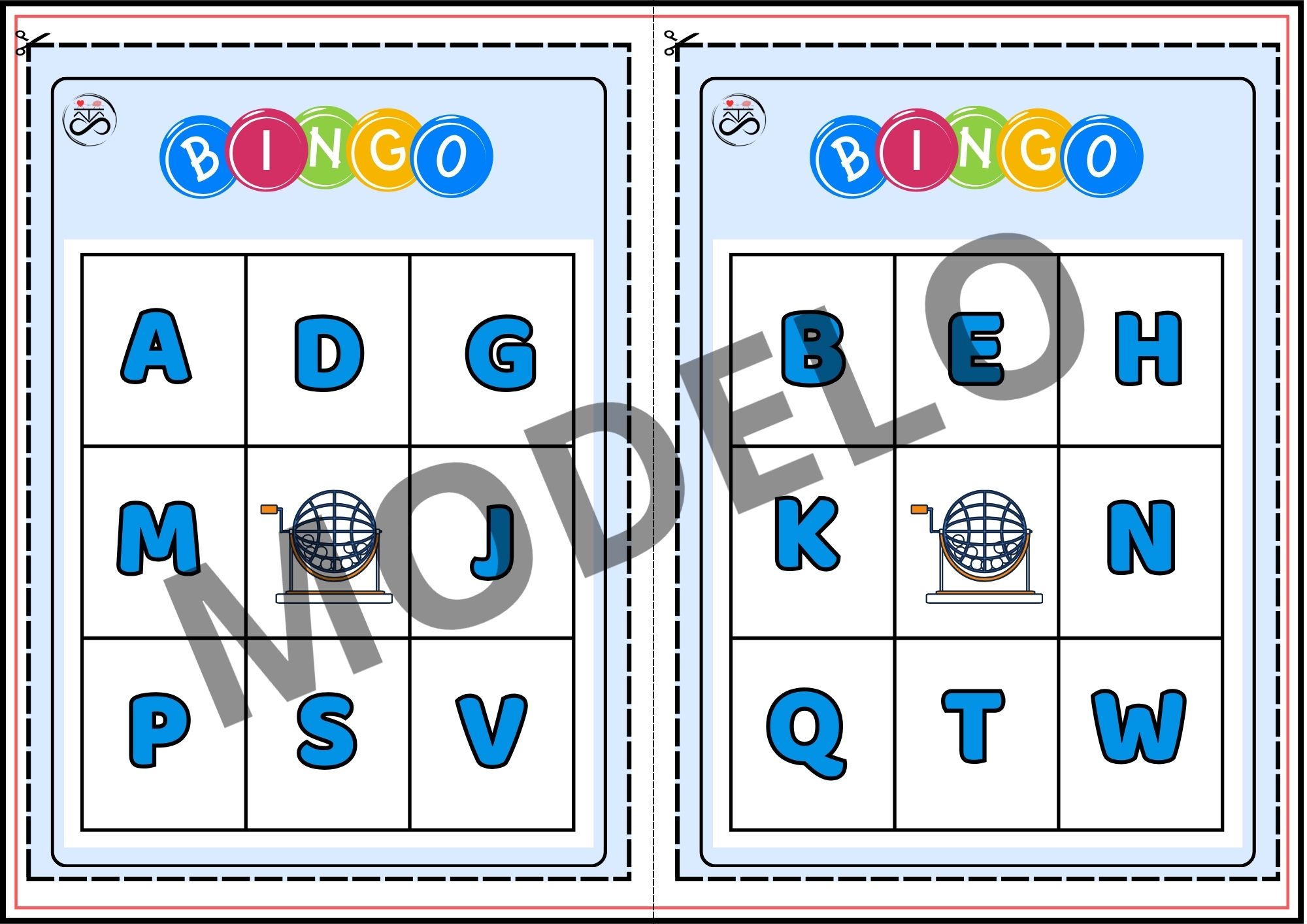 Jogo: Bingo de letras