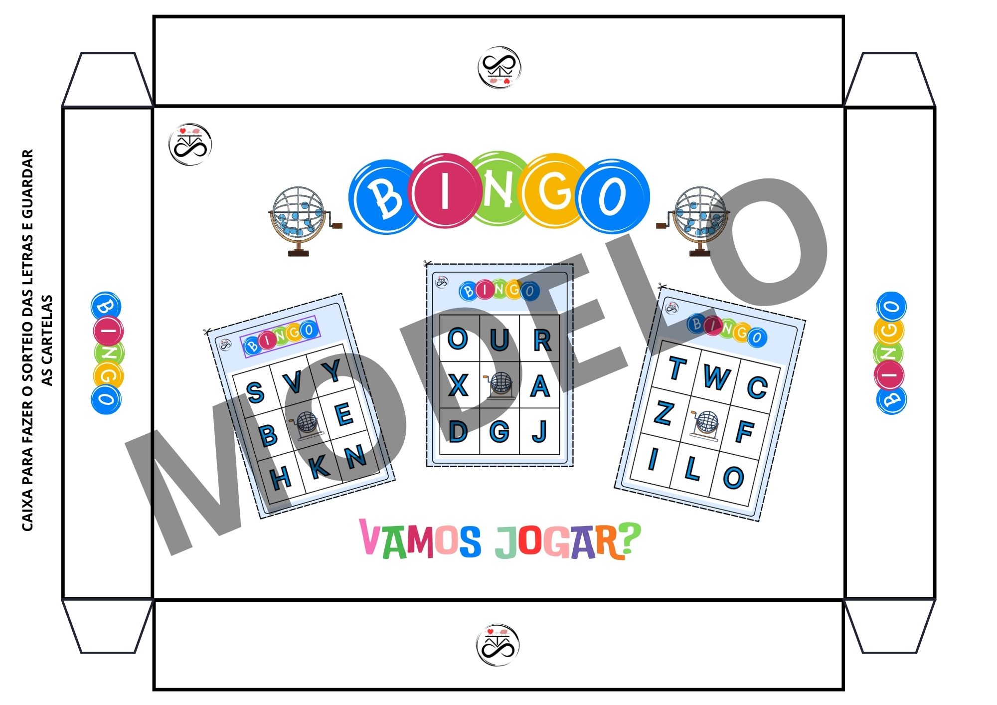 Jogo: Bingo de letras