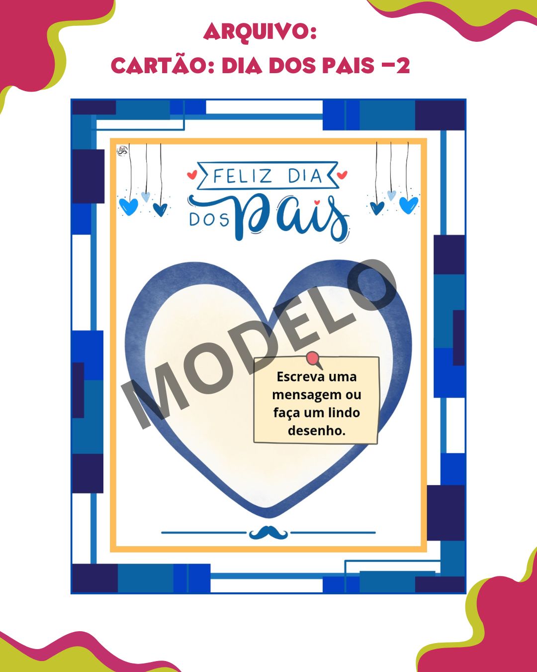 CARTÃO: DIA DOS PAIS-2