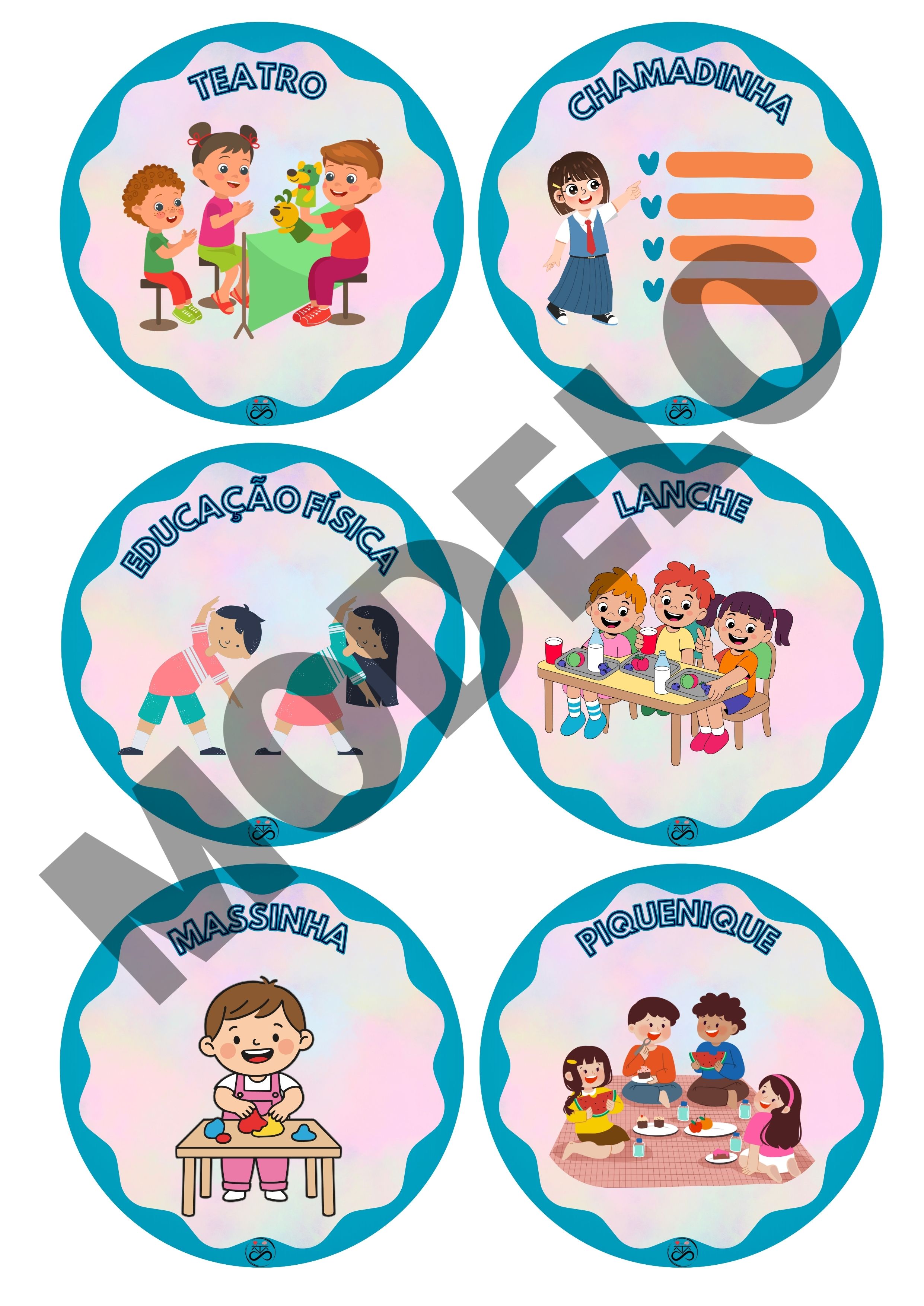 Rotina escolar / Educação Infantil