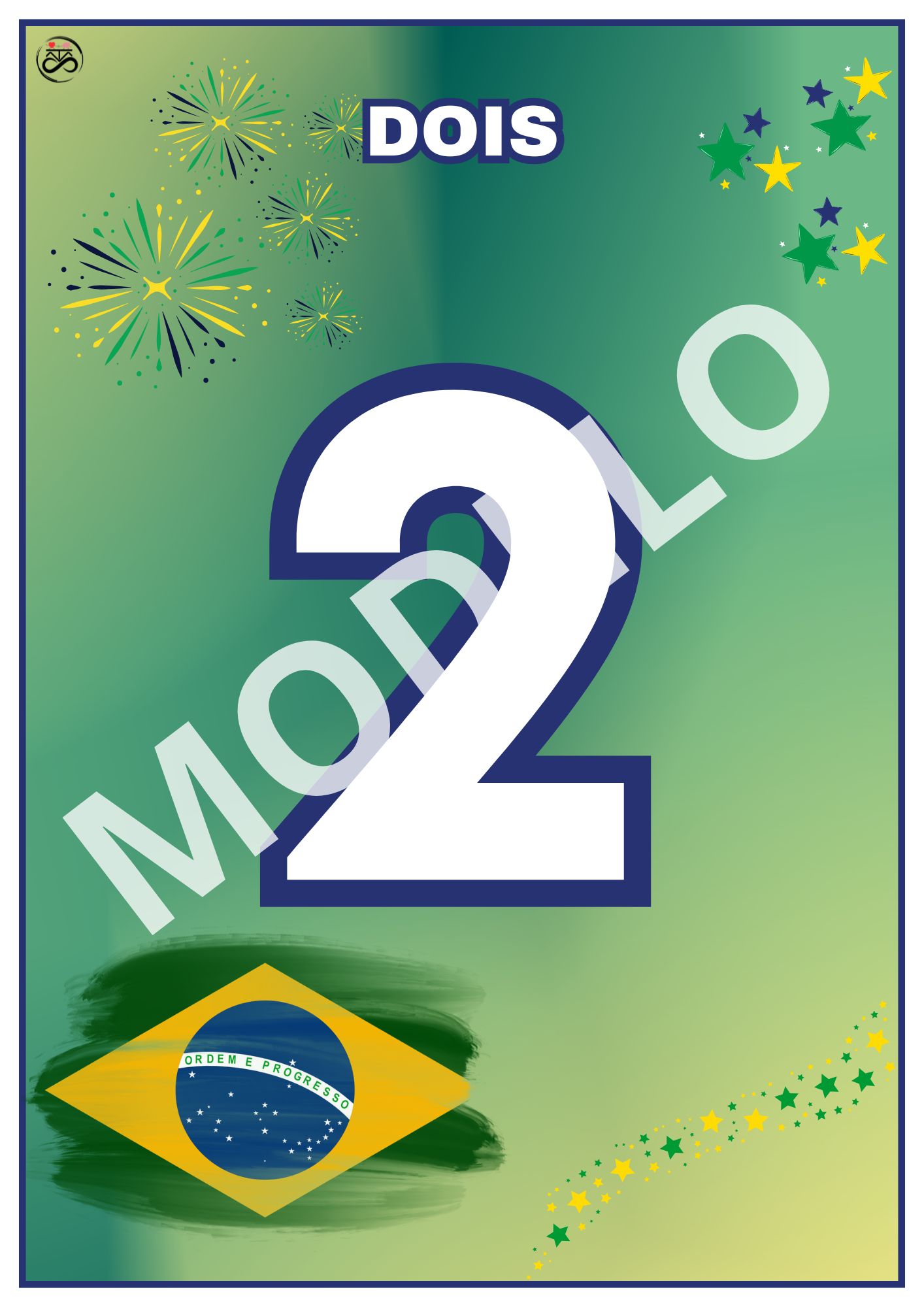 Sequência numérica 0 a 30 / Tema: Rumo ao hexa