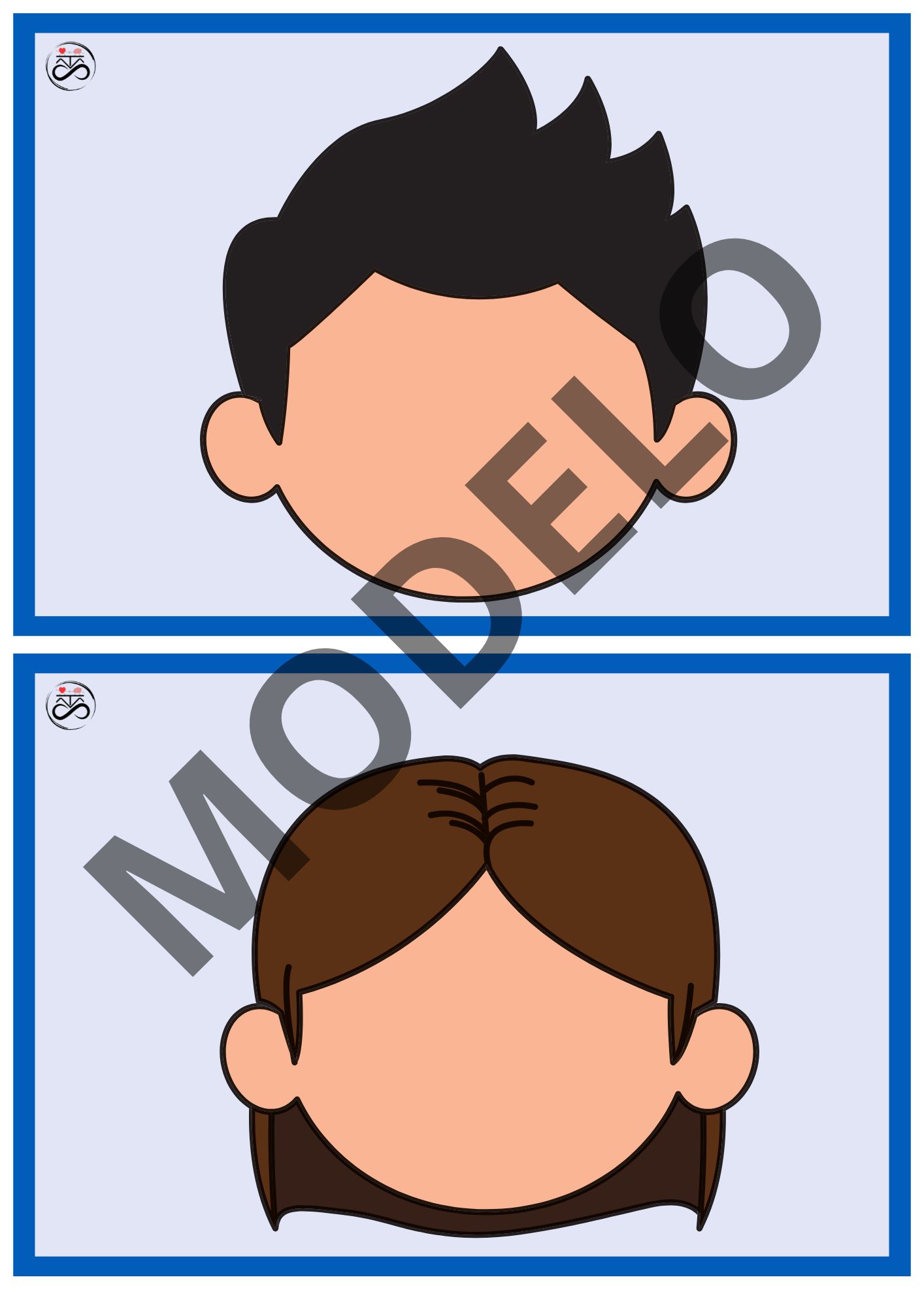 Pranchas / Complete as imagens com massinha de modelar