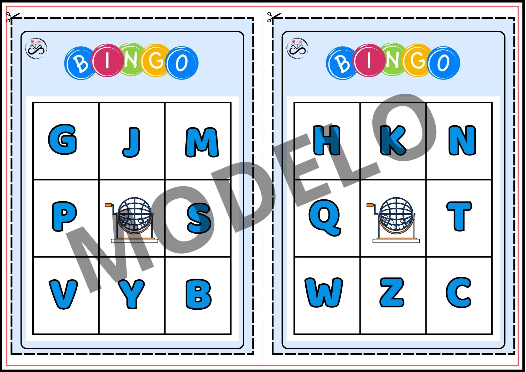 Jogo: Bingo de letras