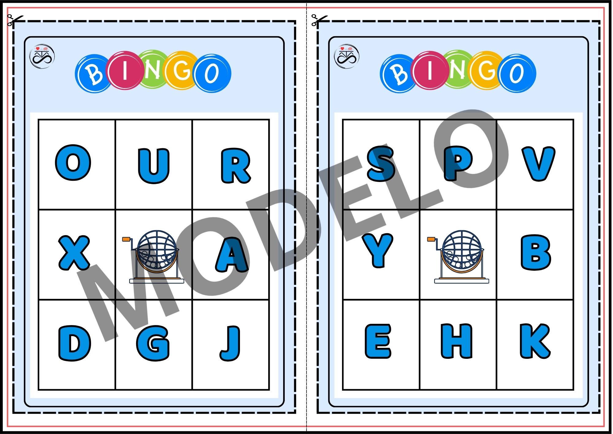 Jogo: Bingo de letras