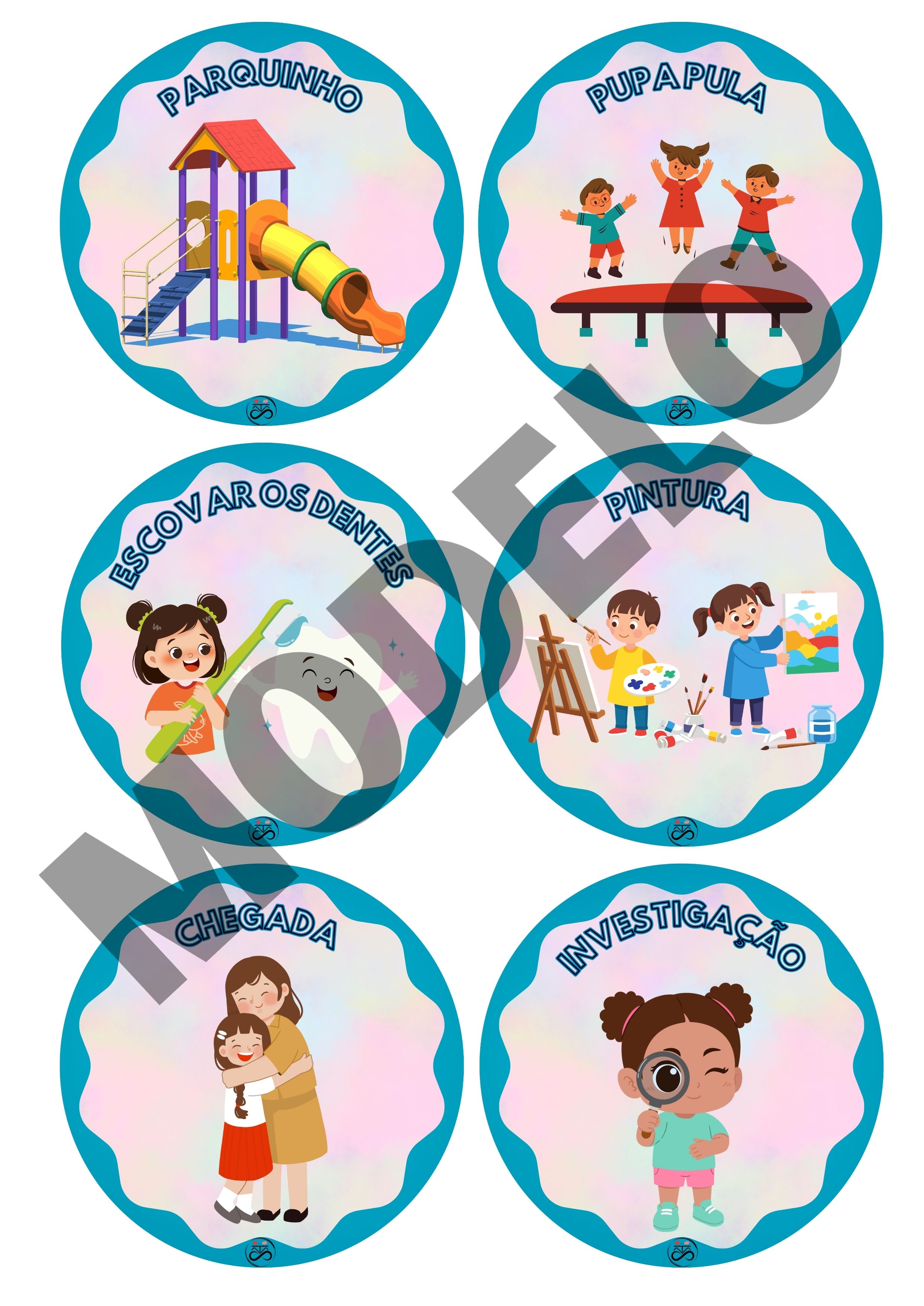 Rotina escolar / Educação Infantil