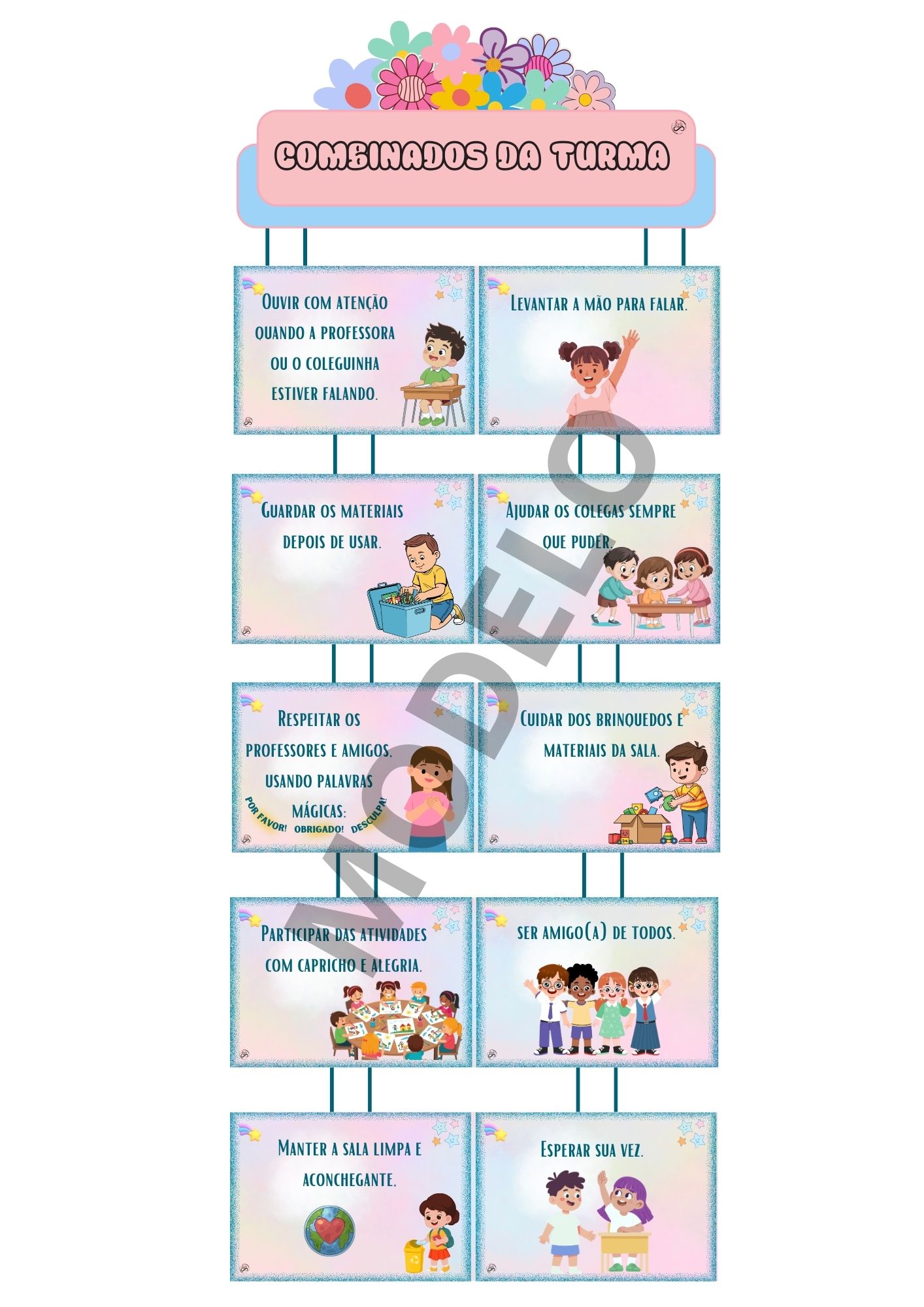 PAINEL: COMBINADOS DA TURMA