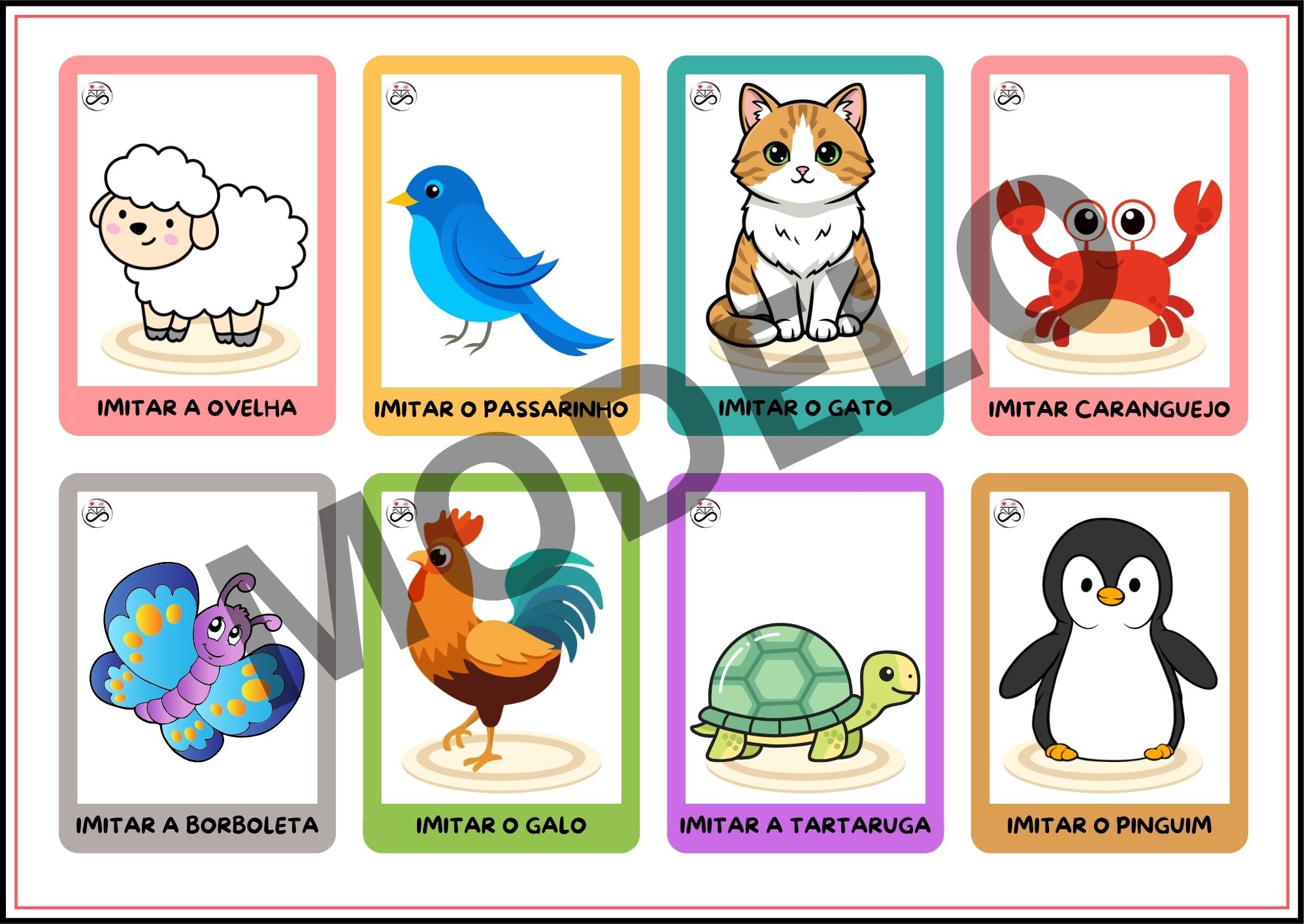 SEU MESTRE MANDOU... IMITAR OS ANIMAIS
