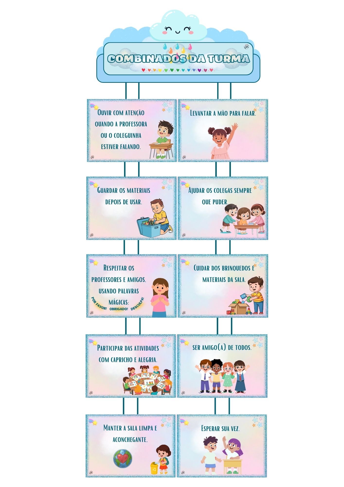PAINEL: COMBINADOS DA TURMA